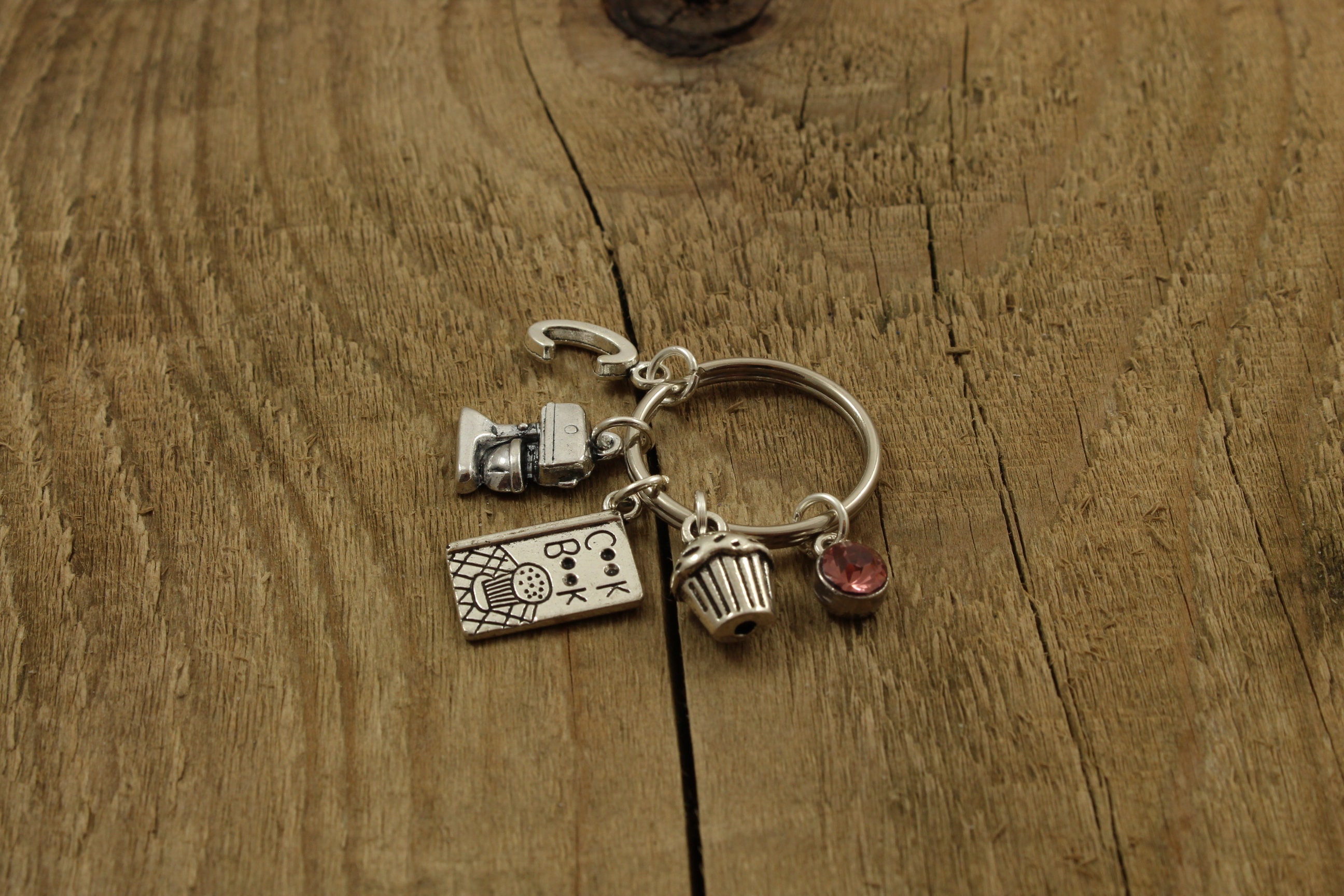 Baker Keyring, Baker Keychain, Bake off Keyring, Personalised Baker ...