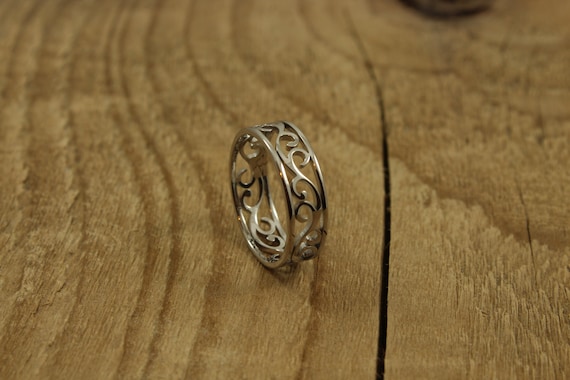 Anello onda hotsell acciaio