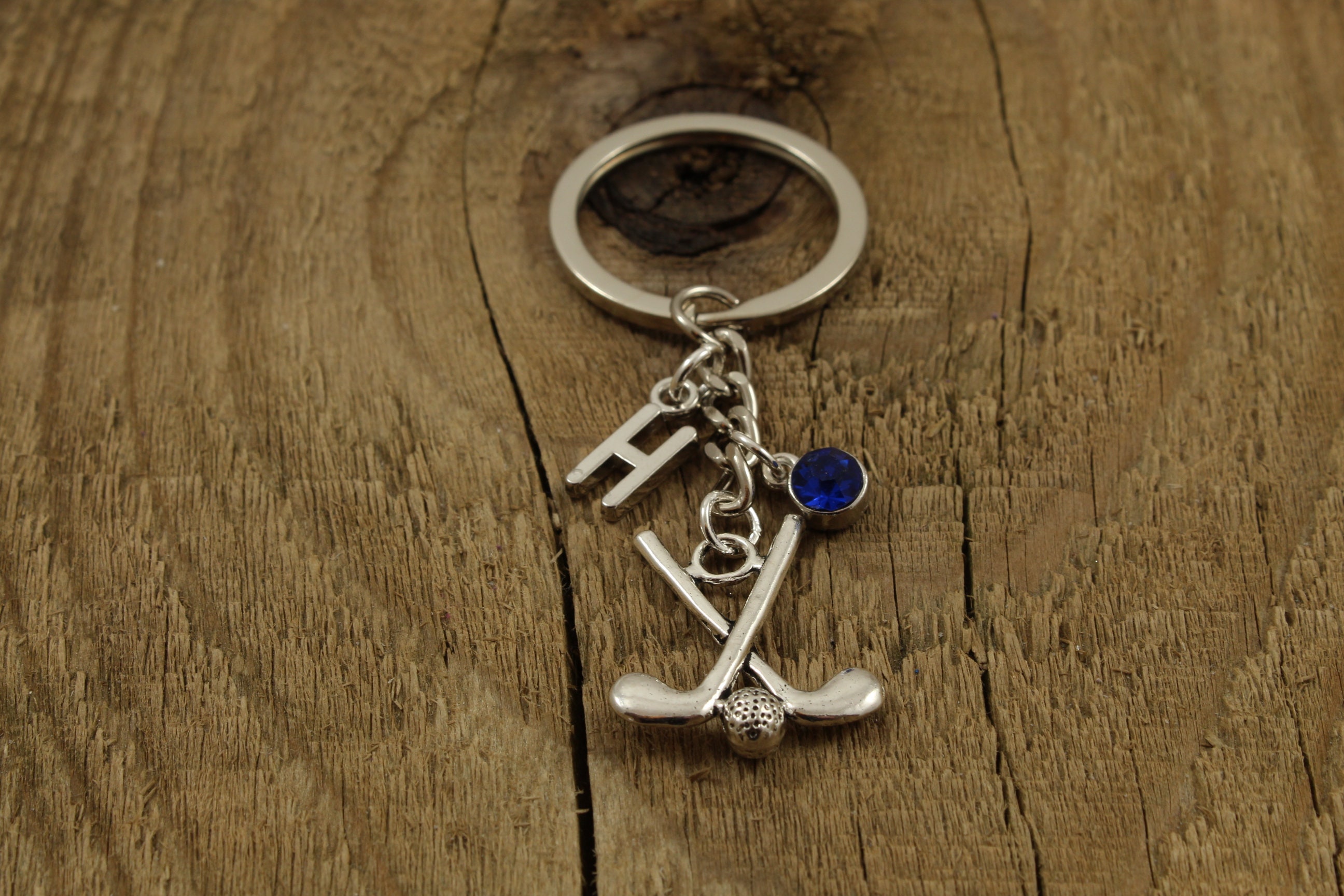 Hockey Keychain, Hockey Keyring, Personalized Hockey Gift, Personalised ...