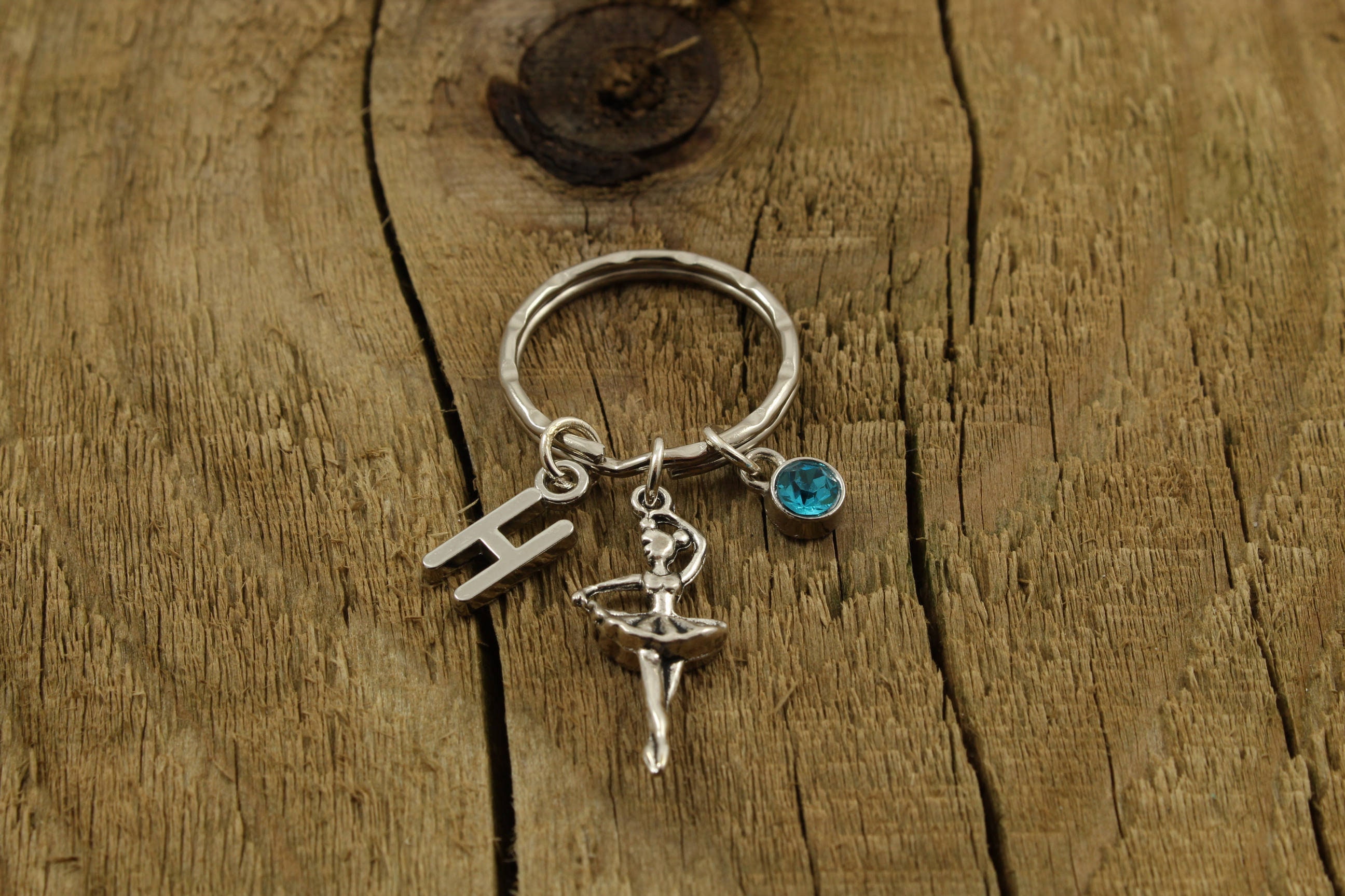 Ballet Key Rings Ballerina Keyring, Ballet Keychain, Dancer Keyring, Personalized ...