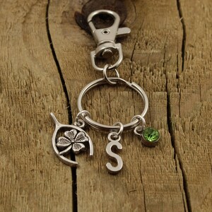 Good Luck Keychain, Personalised Keyring, Personalized Good Luck ...