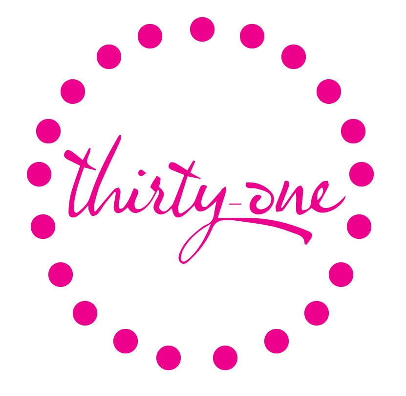 THIRTY ONE BAGS STICKER CAR DECAL Consultant supplies tote business hostess  31