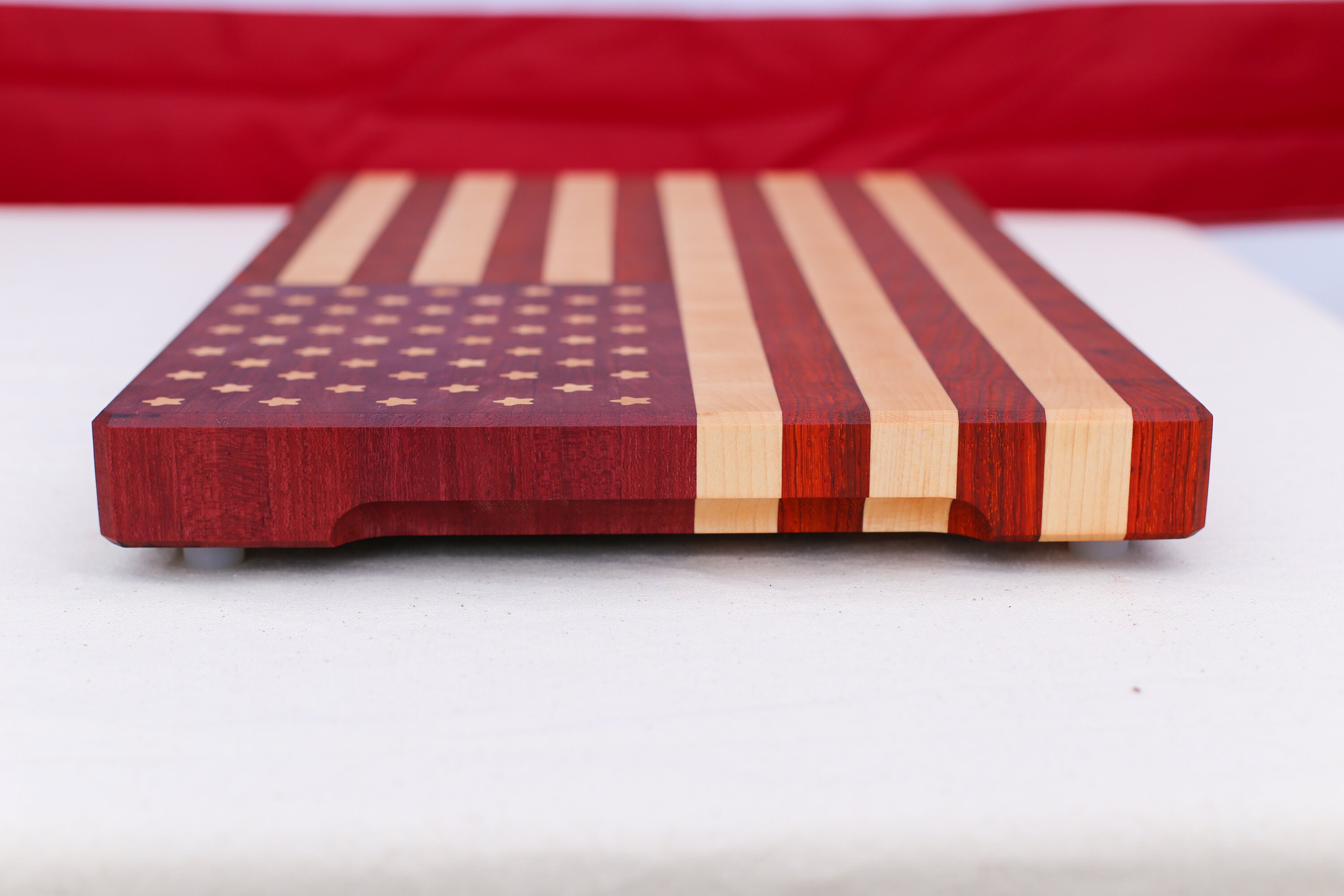 American Flag End Grain Cutting Board handmade butcher block Etsy