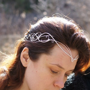 Tiara. Diadem. FREE SHIPPING Elven tiara, elven circlet,  Elvish tiara, elven crown wedding diadem