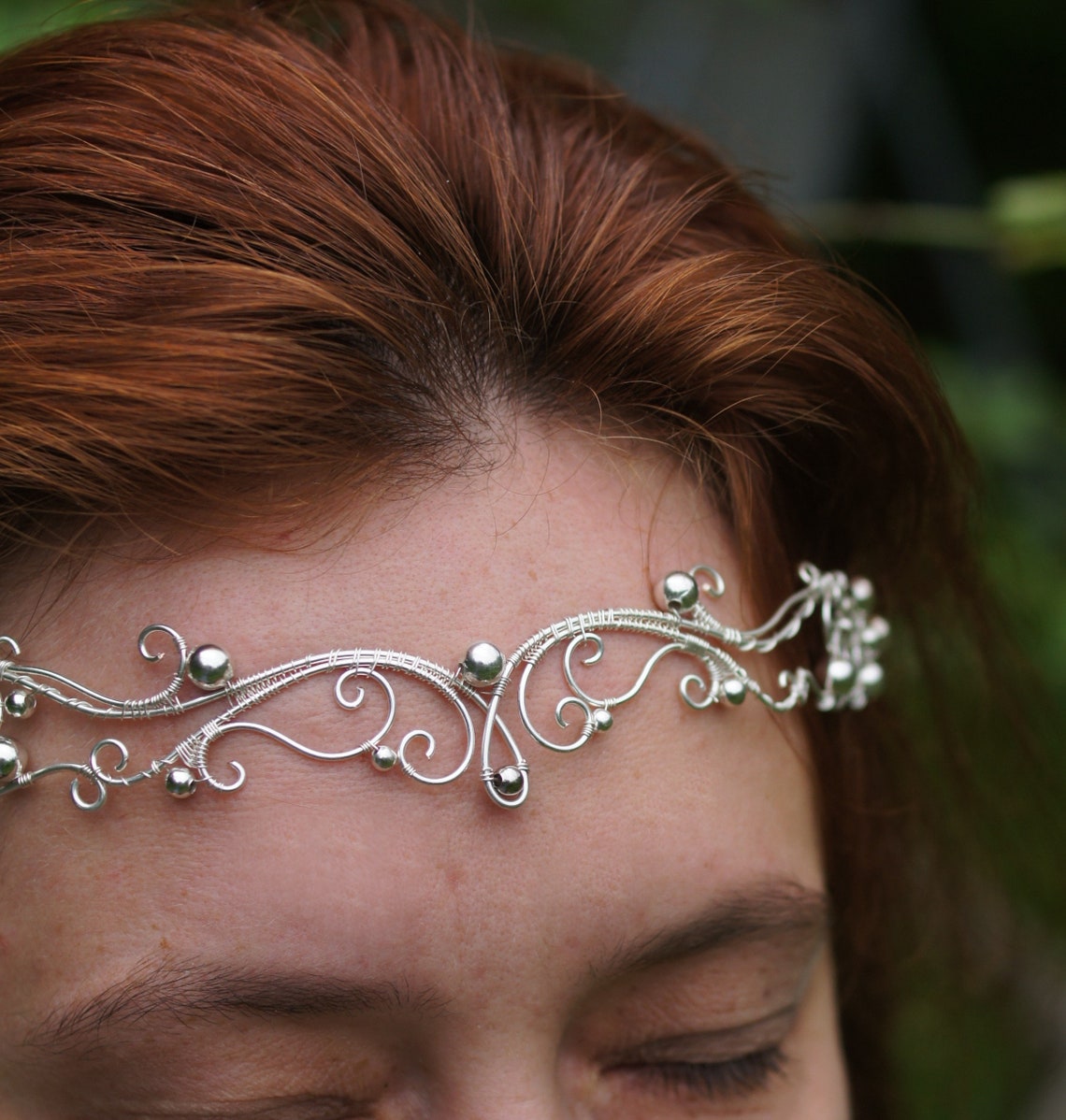 Tiara. Diadem Elven tiara cosplay circlet Elvish tiara Etsy