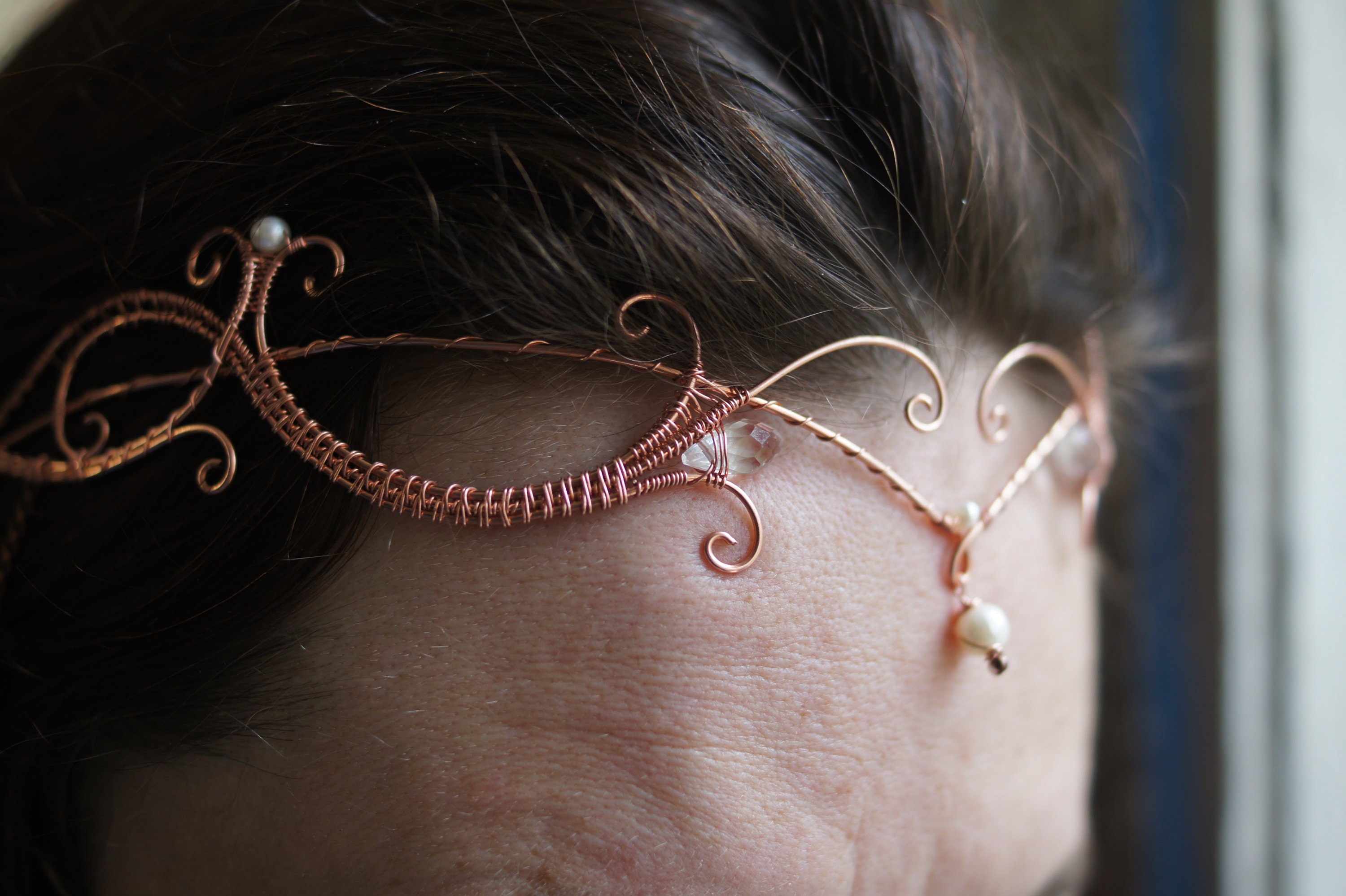 Tiara. diadema. ENVÍO GRATIS Tiara élfica círculo élfico Etsy