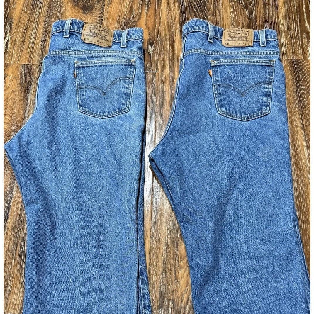 Levi 517 Orange Tab - Etsy