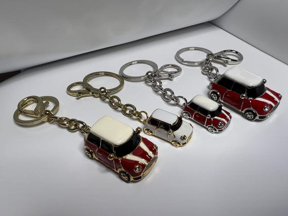 Red Mini Car,drop of Oil Plus Diamond Luxury Car Keychain,keychain