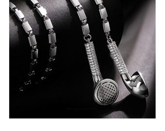 headphone necklace, do the old craft, unique, stylish, unique to you, Winter   fashion sweater chain
