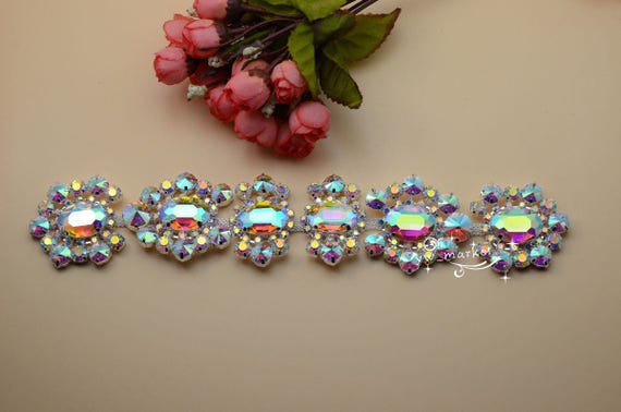 1 pcs Costume Robe Applique AB cristal coudre strass à coudre cristal On(A243) 7e4a74 1 pcs Costume Robe Applique AB cristal coudre strass à coudre cristal On(A243) 7e4a74