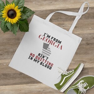I'm From Georgia Tragetasche | Georgia Pride Merch - All Occasion Gifts - Lifestyle Tragetasche