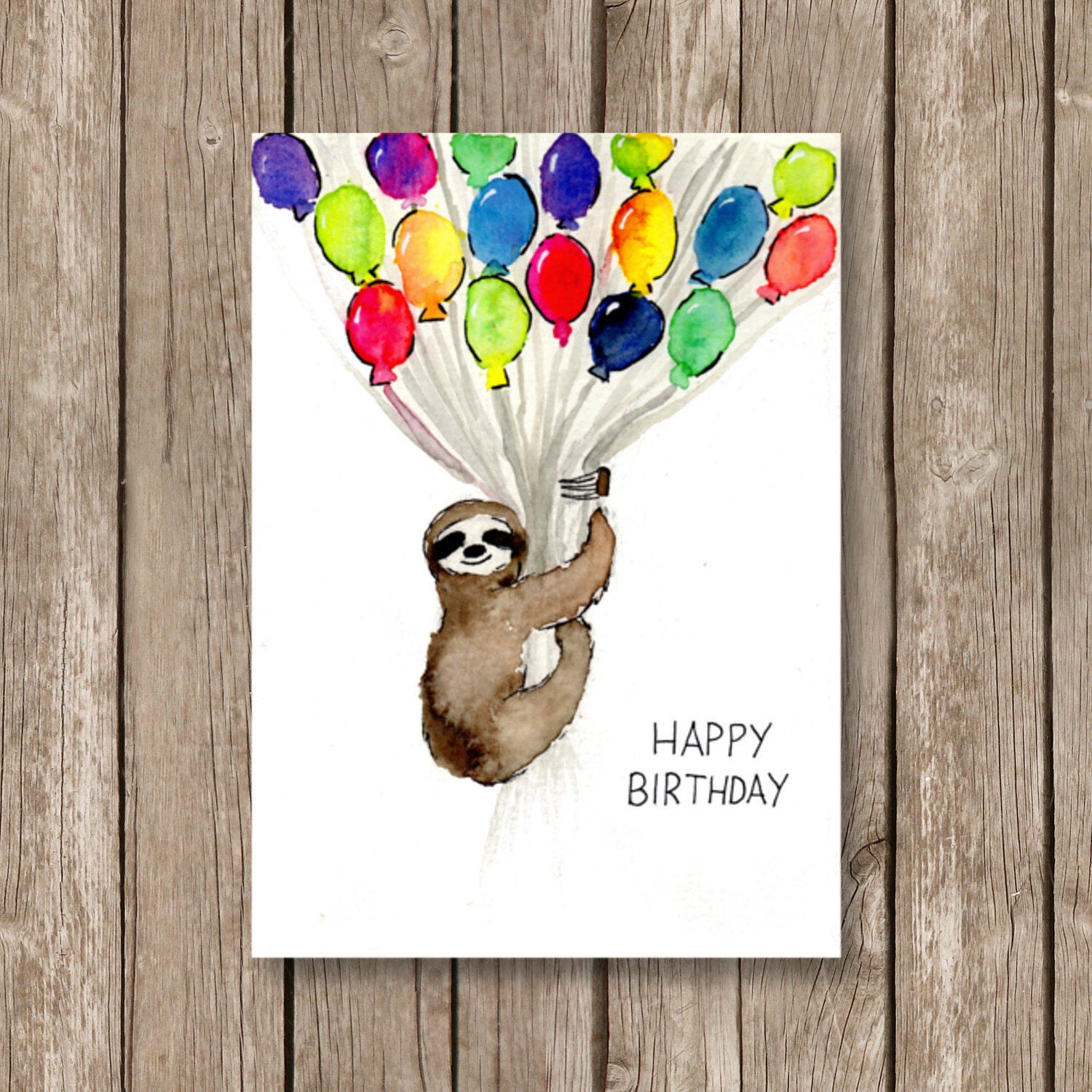 printable-birthday-card-sloth-with-ballons-watercolor-on-etsy