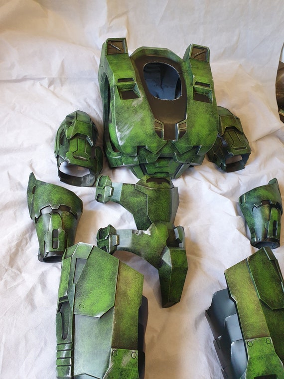 Halo 5 Master Chief full Armor for Cosplay 3D model 3D printable