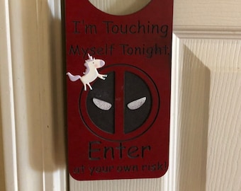 Deadpool-"I'm touching myself.."