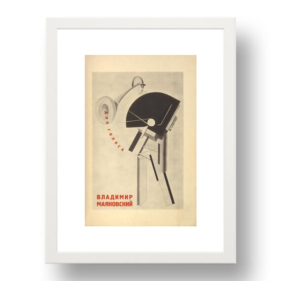 Vladimir Mayakovsky Announcer Dlia Golosa (for the Voice) Book