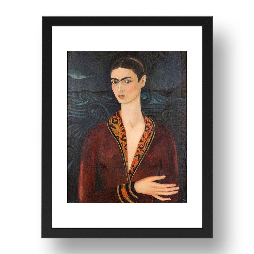Frida Kahlo: Self Portrait in a Velvet Dress, 1926 High Resolultion Digital Art Downloads - Etsy Frida Kahlo: Self Portrait in a Velvet Dress, 1926 High Resolultion Digital Art Downloads - Etsy