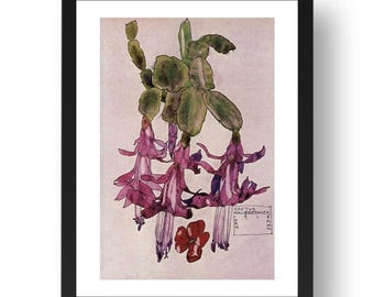 Cactus Flowers (Walberswick 1915) by Charles Rennie & Margaret Macdonald Mackintosh, beautiful print