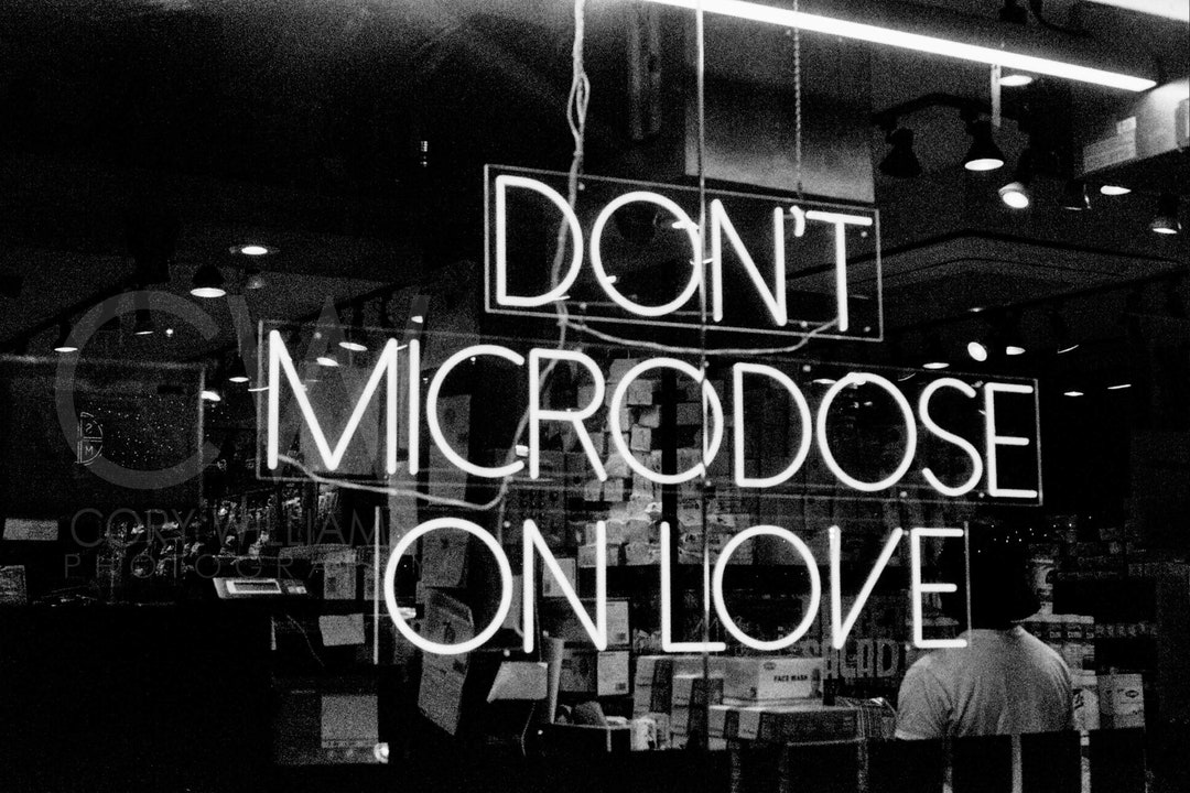 Don't Microdose on Love - Film Photography - Etsy