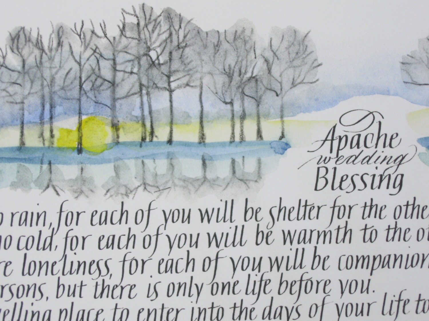 Apache Wedding Blessing, Apache Blessing, Native American, Wedding ...