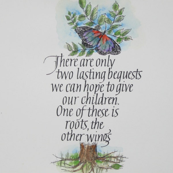 Roots and Wings - Etsy