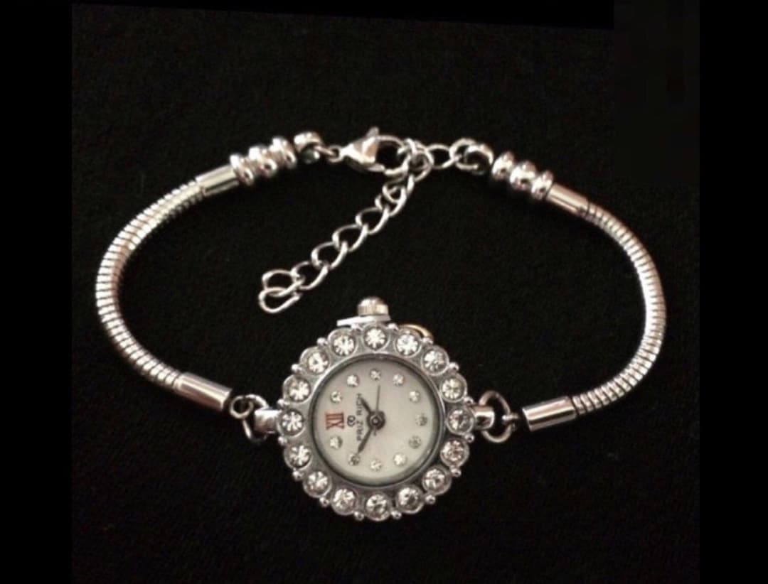 Snake Chain Bracelet Watch With Jewellery Grade Stainless Steel Straps ...