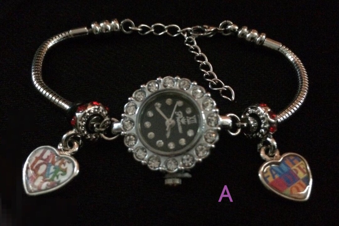Snake Chain Bracelet Watch With Jewellery Grade Stainless Steel Straps ...