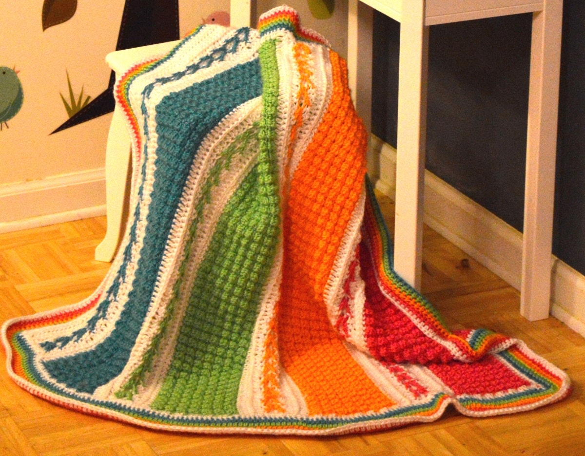 Crochet Baby Afghan, Baby Girl Afghan, Newborn Boy Gift, Baby Boy