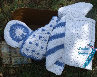 Luxury Spa Package of Washcloths Crochet Pattern