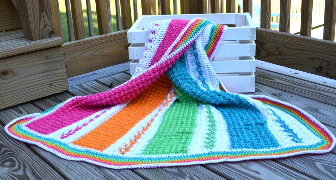 Crochet Baby Afghan, Baby Girl Afghan, Newborn Boy Gift, Baby Boy