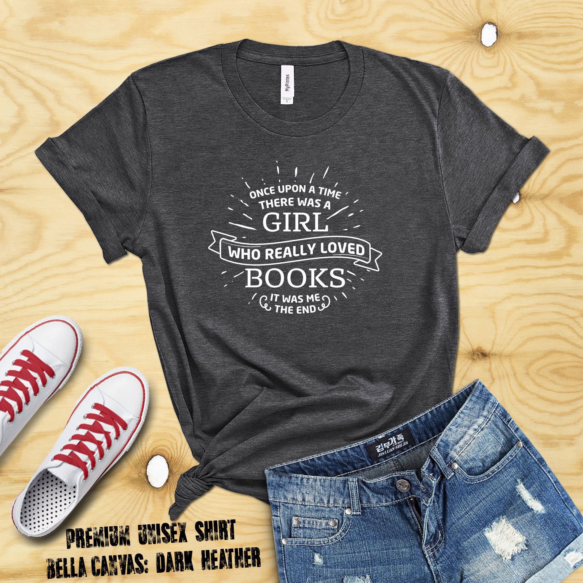 Girl Who Really Loved Books Shirt Bookworm Shirt Librarian | Etsy