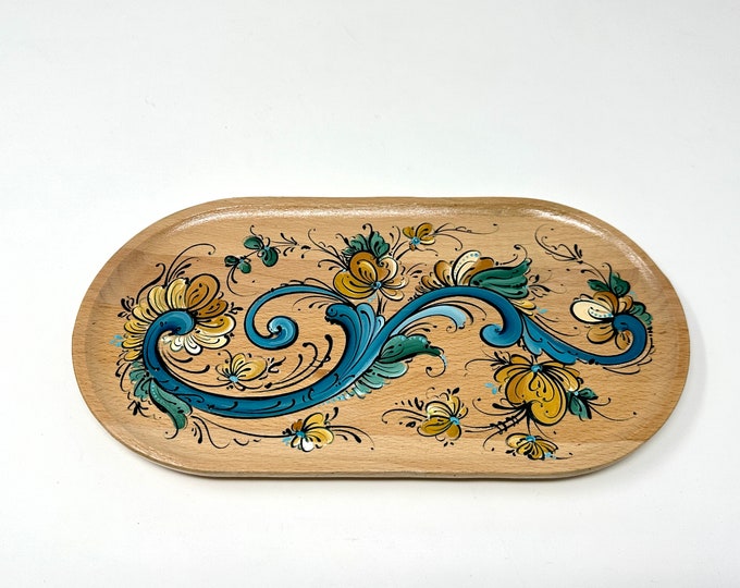 Telemark Rosemaling Tray