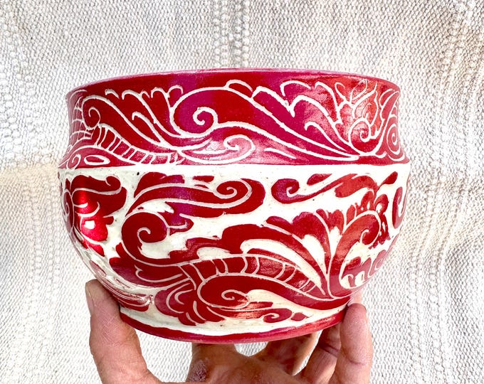 Telemark Rosemaling Bowl