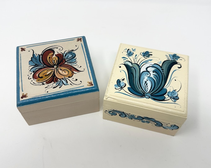Rosemaling Boxes