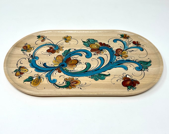 Telemark Rosemaling Tray