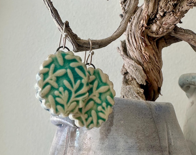 Water blue earrings