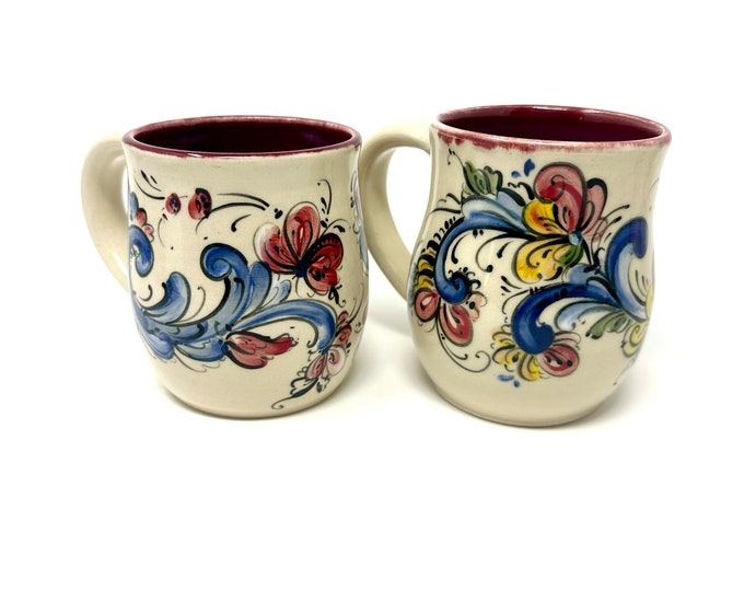 Telemark Rosemaling Mugs