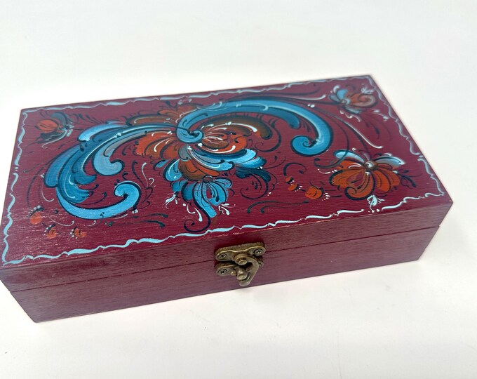 Telemark Rosemaling Box