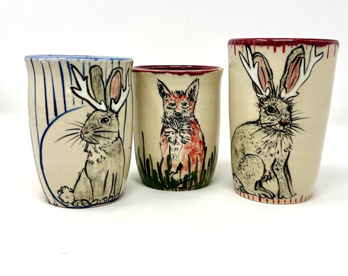 Jackalope Cups