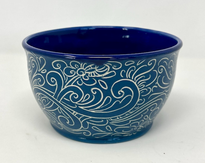 Sgraffito Rosemaling Bowl