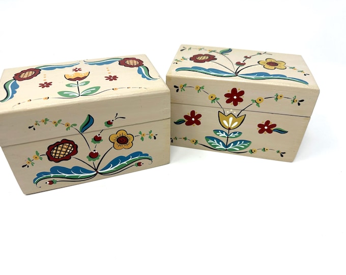 Swedish recipe boxes