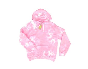 light pink tie dye sweatshirt
