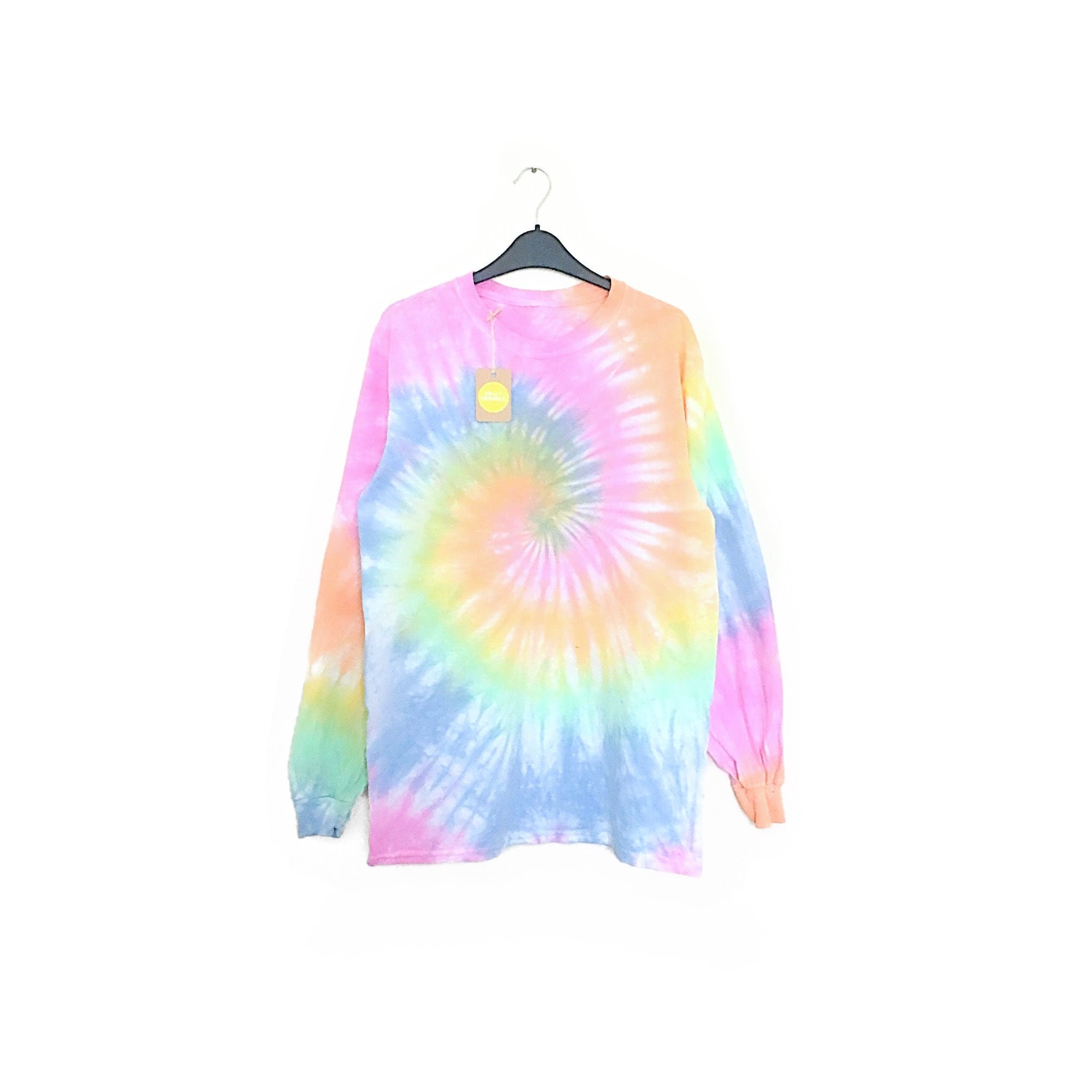 long tie dye shirt