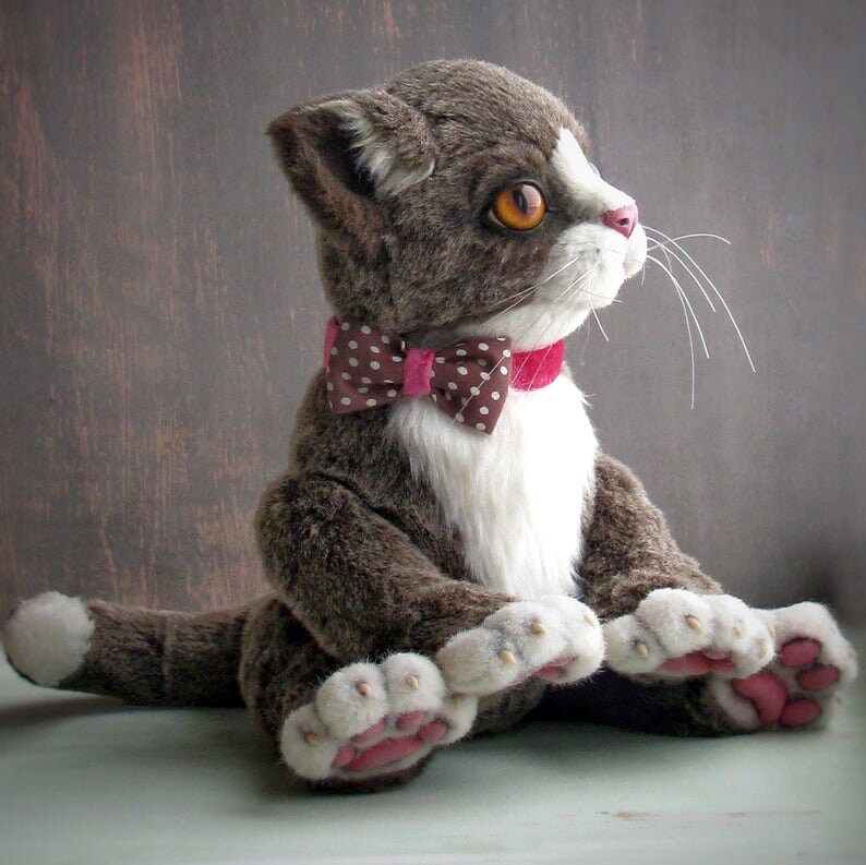 poseable cat model
