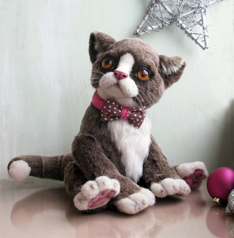 poseable cat model