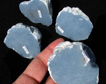 Angelite - Rough Crystal - Rough Gemstone - Metaphysical Stone - Angelite Rough - Angelite Polished - Angel Communication - Calming Stone