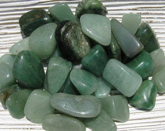 Tumbled Aventurine  - Green Aventurine - Aventurine Stone - Abundance Stone - Prosperity Stone - Protection Stone - Spiritual Stone