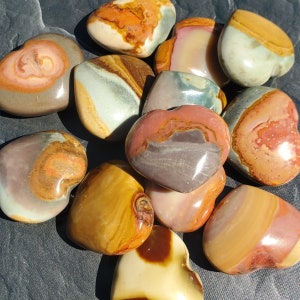 Polychrome Jasper Heart Crystal, Healing & Nurturing Stone for Grounding, Emotional Balance, Transformation and Spiritual Protection