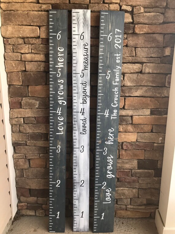 Etsy Ruler Growth Chart