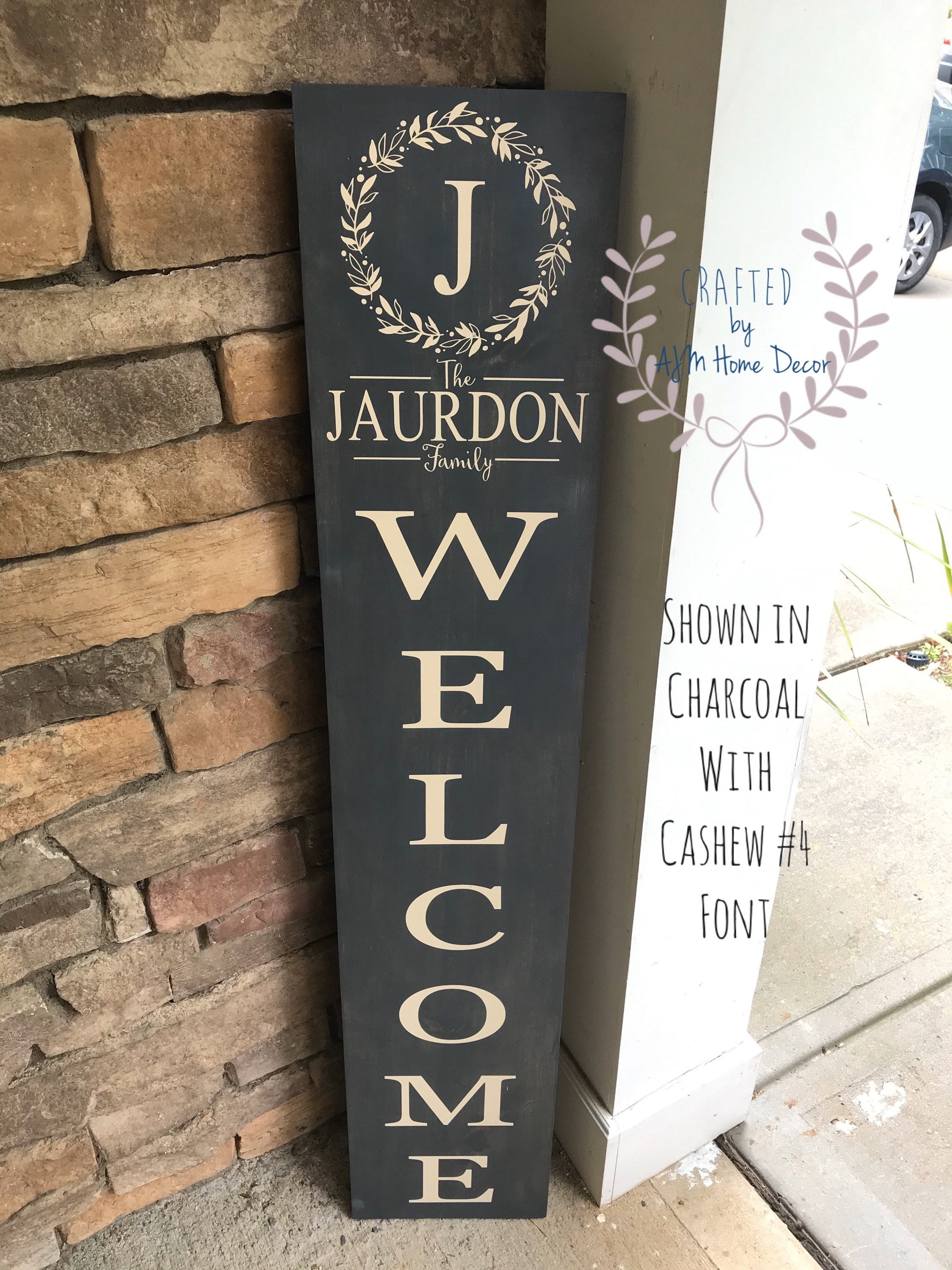 Wall Hangings outdoor porch sign Wreath porch signs