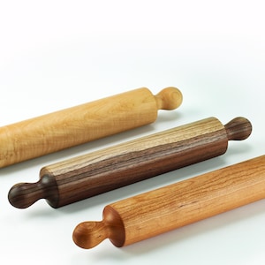 Shaker Rolling Pin, Shaker Wooden Rolling Pin, Rolling Pin, Walnut Rolling Pin, Maple Rolling Pin, Cherry Rolling Pin